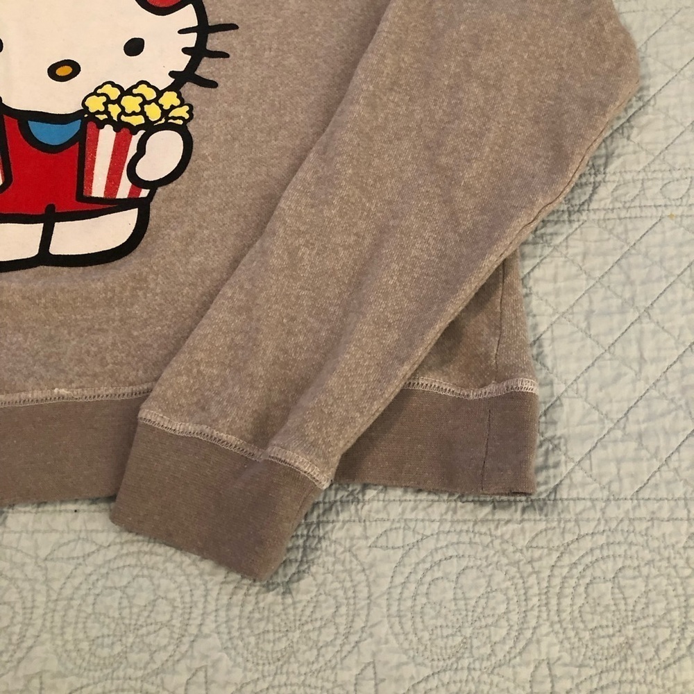 Universal Studios Hello Kitty Cropped Sweatshirt.… - image 3